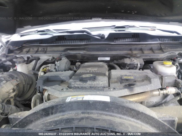 3C63R3DL8JG244217 - 2018 RAM 3500 SLT WHITE photo 10