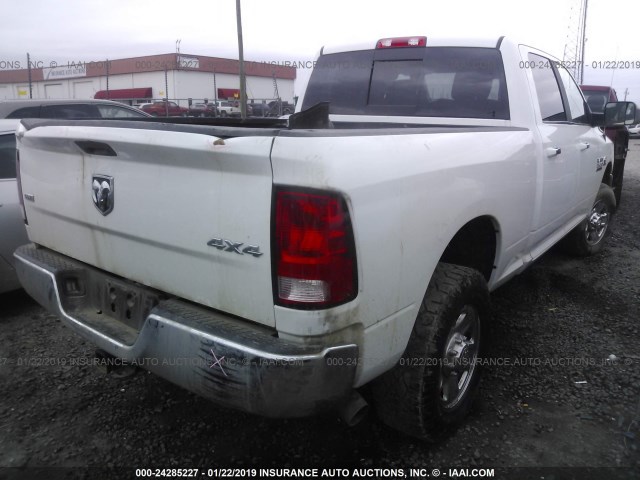 3C63R3DL8JG244217 - 2018 RAM 3500 SLT WHITE photo 4