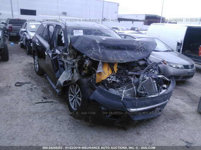 5N1AR2MN2GC610191 - 2016 NISSAN PATHFINDER S/SV/SL/PLATINUM BLACK photo 1