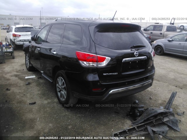 5N1AR2MN2GC610191 - 2016 NISSAN PATHFINDER S/SV/SL/PLATINUM BLACK photo 3