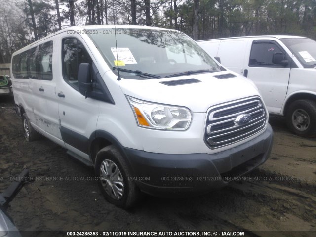 1FBZX2ZM1FKA94430 - 2015 FORD TRANSIT T-350 WHITE photo 1