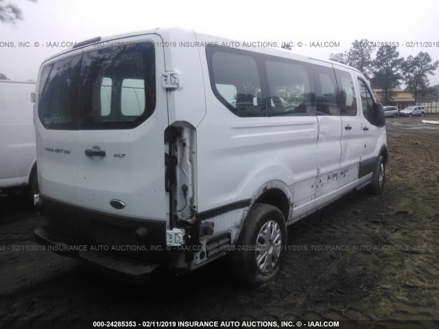 1FBZX2ZM1FKA94430 - 2015 FORD TRANSIT T-350 WHITE photo 4