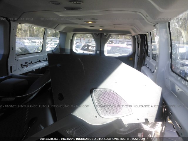 1FBZX2ZM1FKA94430 - 2015 FORD TRANSIT T-350 WHITE photo 8