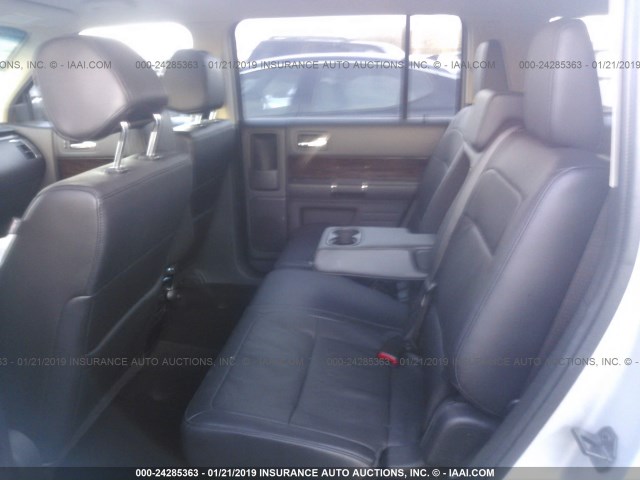 2FMHK6D86KBA06091 - 2019 FORD FLEX LIMITED GRAY photo 8