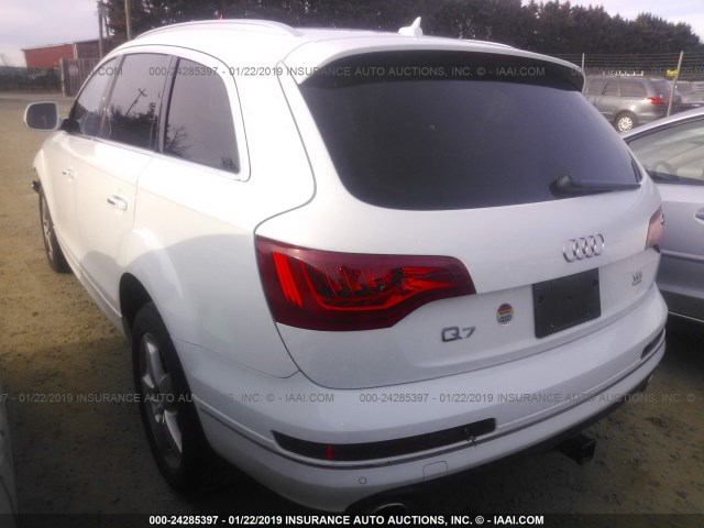 WA1CMAFE1FD023518 - 2015 AUDI Q7 TDI/PREMIUM WHITE photo 3