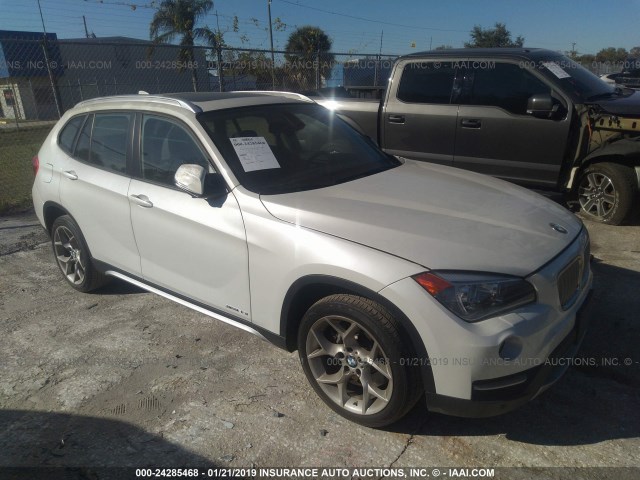 WBAVM5C57EVV93104 - 2014 BMW X1 XDRIVE35I WHITE photo 1