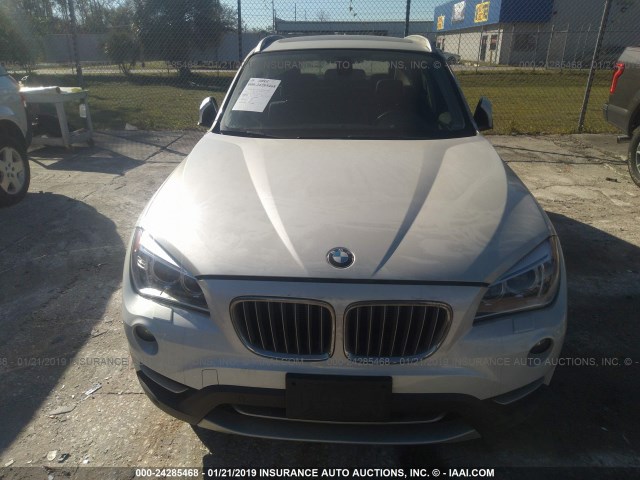 WBAVM5C57EVV93104 - 2014 BMW X1 XDRIVE35I WHITE photo 6