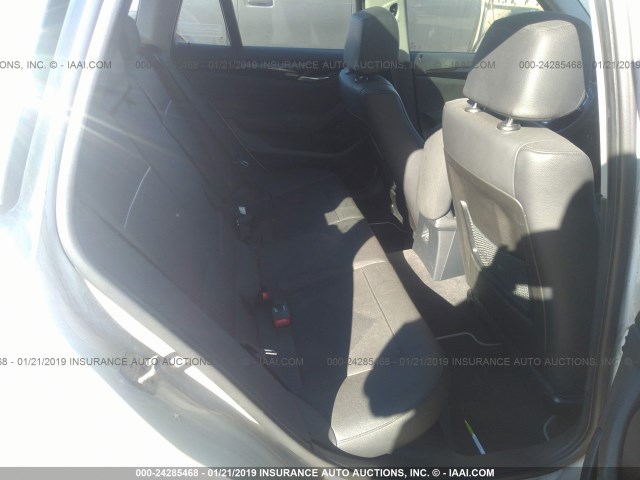 WBAVM5C57EVV93104 - 2014 BMW X1 XDRIVE35I WHITE photo 8