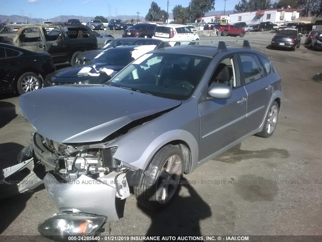 JF1GH6D61BH816637 - 2011 SUBARU IMPREZA OUTBACK SPORT SILVER photo 2