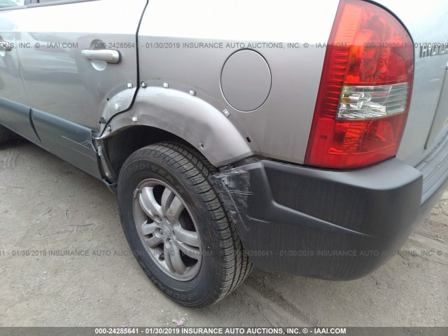 KM8JN12D96U317820 - 2006 HYUNDAI TUCSON GLS/LIMITED 银色 照片 6