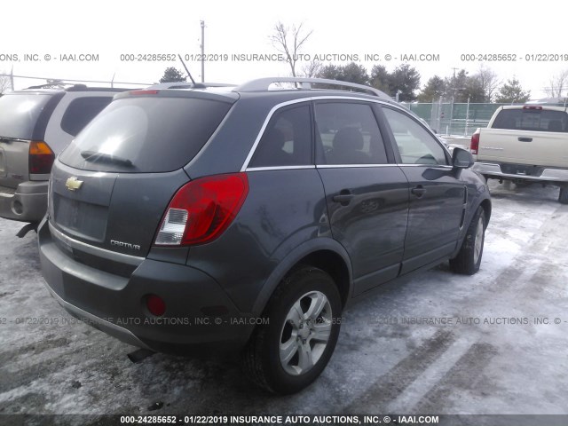 3GNFL2EK8DS521934 - 2013 CHEVROLET CAPTIVA LS 灰色 照片 4