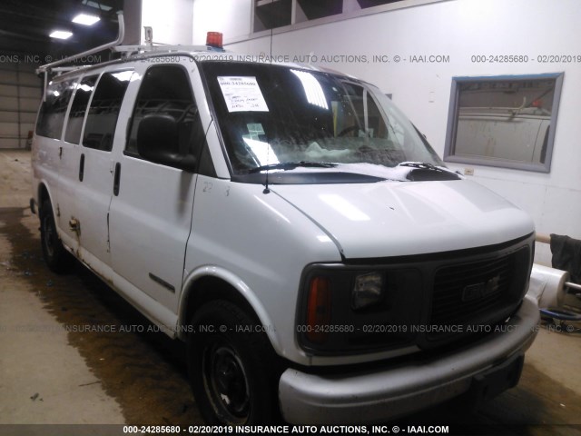 1GTGG25R8Y1182677 - 2000 GMC SAVANA G2500 WHITE photo 1