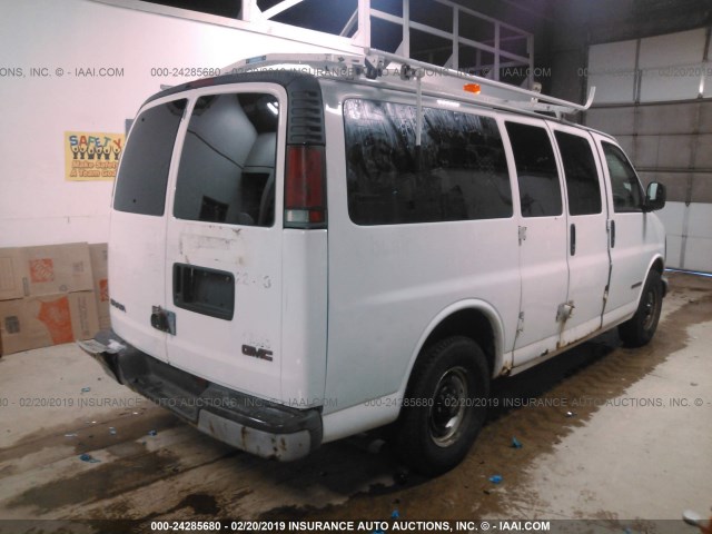 1GTGG25R8Y1182677 - 2000 GMC SAVANA G2500 WHITE photo 4