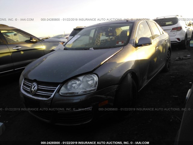 3VWRF81K96M818379 - 2006 VOLKSWAGEN JETTA 2.5 GRAY photo 2