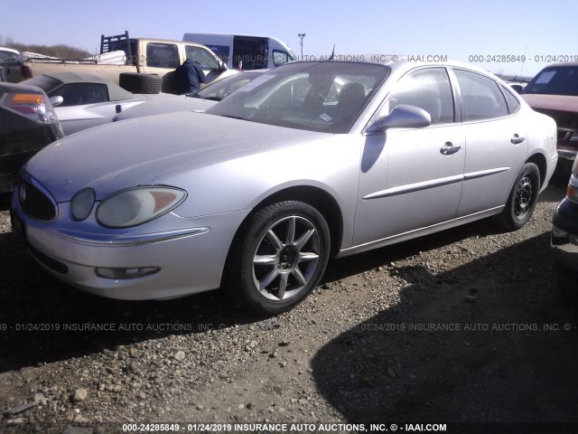 2G4WE567X51259504 - 2005 BUICK LACROSSE CXS SILVER photo 2