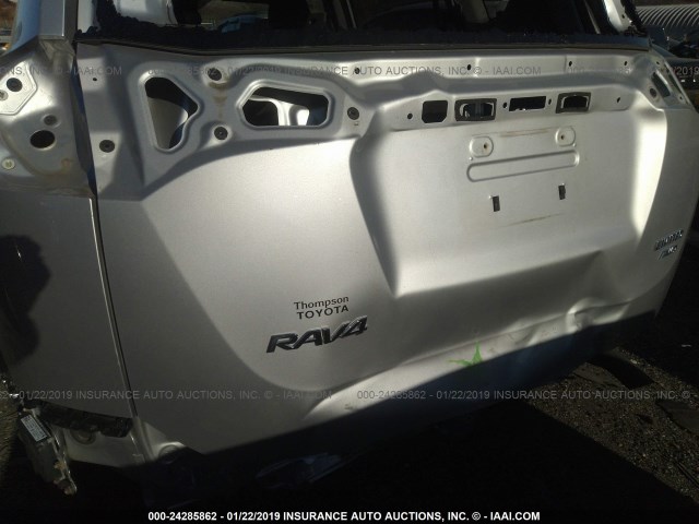 2T3DFREV1FW387719 - 2015 TOYOTA RAV4 LIMITED SILVER photo 6