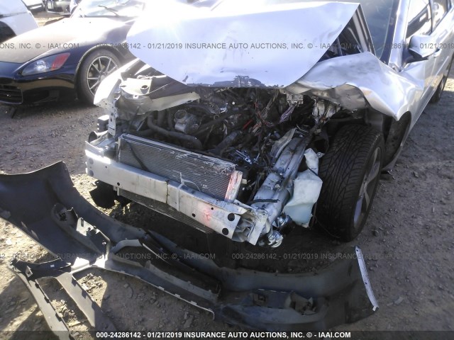 1G1ZC5E06CF121954 - 2012 CHEVROLET MALIBU 1LT 银色 照片 6