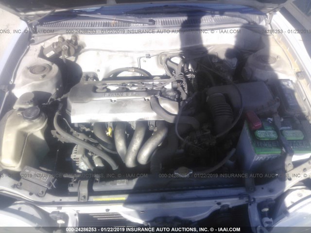 1NXBR12E4XZ234153 - 1999 TOYOTA COROLLA VE/CE/LE 银色 照片 10
