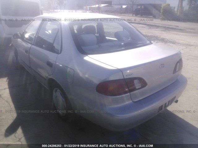 1NXBR12E4XZ234153 - 1999 TOYOTA COROLLA VE/CE/LE 银色 照片 3
