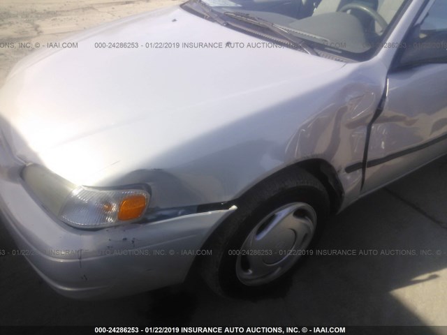 1NXBR12E4XZ234153 - 1999 TOYOTA COROLLA VE/CE/LE 银色 照片 6