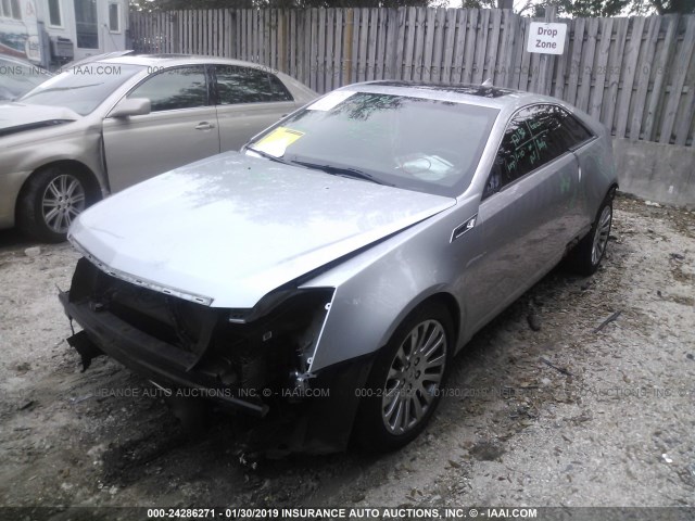 1G6DM1E39D0107135 - 2013 CADILLAC CTS PERFORMANCE COLLECTION WHITE photo 2
