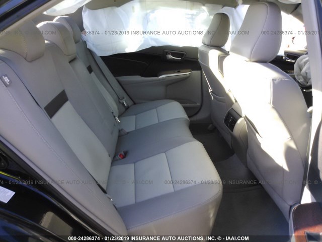 4T4BF1FK7DR279033 - 2013 TOYOTA CAMRY L/SE/LE/XLE BLUE photo 8