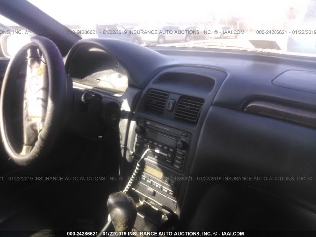 2T1FF28P91C465292 - 2001 TOYOTA CAMRY SOLARA SE/SLE ვერცხლისფერი ფოტო 5