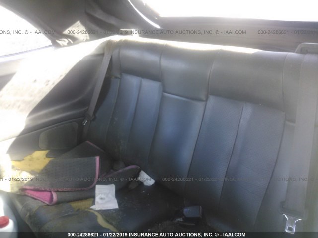 2T1FF28P91C465292 - 2001 TOYOTA CAMRY SOLARA SE/SLE ვერცხლისფერი ფოტო 8