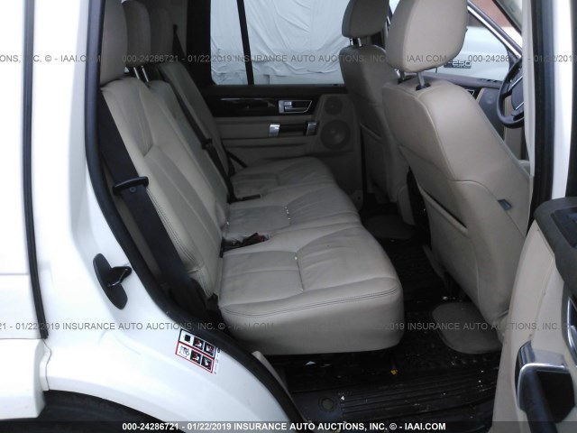 SALAK2D48AA540840 - 2010 LAND ROVER LR4 HSE LUXURY CREAM photo 8