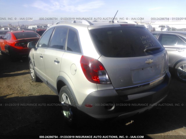 3GNAL2EK0DS640118 - 2013 CHEVROLET CAPTIVA LS 棕色 照片 3