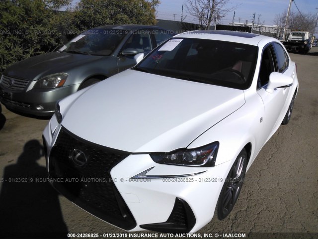 JTHBA1D24H5044054 - 2017 LEXUS IS 200T WHITE photo 2