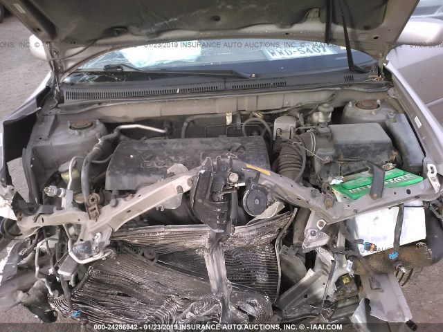 1NXBR32E73Z165139 - 2003 TOYOTA COROLLA CE/LE/S GOLD photo 10