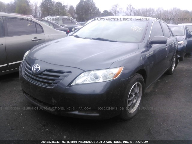 4T1BE46K17U168304 - 2007 TOYOTA CAMRY NEW GENERAT CE/LE/XLE/SE GRAY photo 2