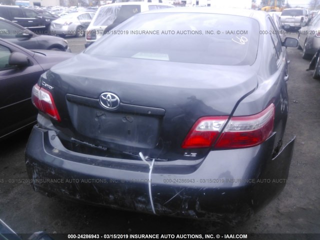 4T1BE46K17U168304 - 2007 TOYOTA CAMRY NEW GENERAT CE/LE/XLE/SE GRAY photo 6