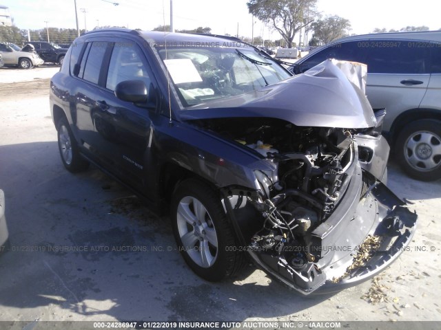 1C4NJCBA2GD609345 - 2016 JEEP COMPASS SPORT GRAY photo 1