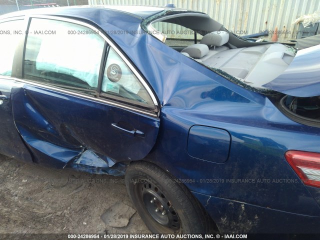 4T1BF3EK9BU764777 - 2011 TOYOTA CAMRY SE/LE/XLE BLUE photo 6