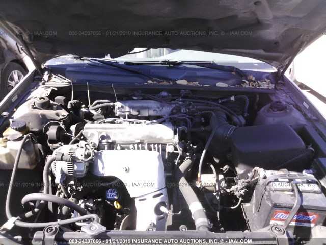 4T1BG22K81U019027 - 2001 TOYOTA CAMRY CE/LE/XLE 棕色 照片 10