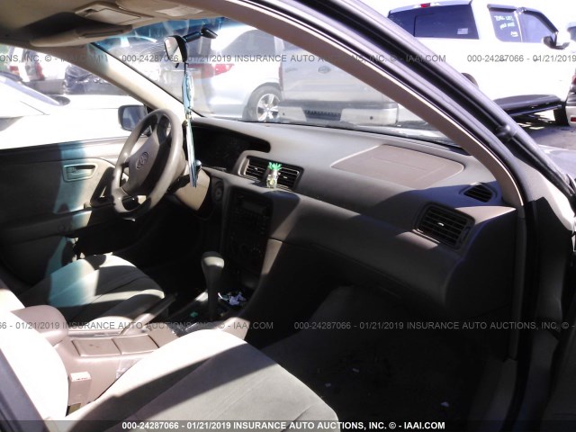 4T1BG22K81U019027 - 2001 TOYOTA CAMRY CE/LE/XLE 棕色 照片 5