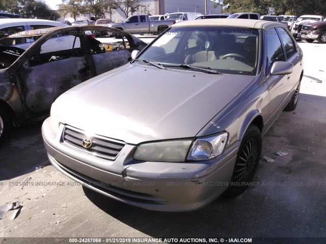 4T1BG22K81U019027 - 2001 TOYOTA CAMRY CE/LE/XLE 棕色 照片 6