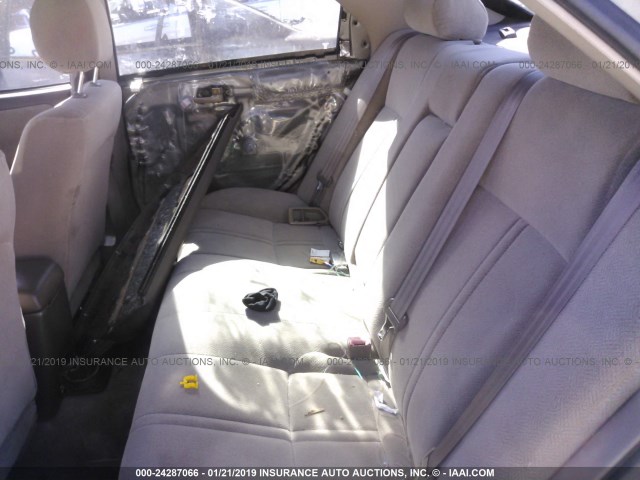 4T1BG22K81U019027 - 2001 TOYOTA CAMRY CE/LE/XLE 棕色 照片 8