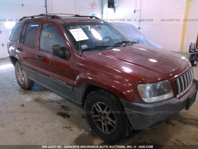 1J4GW48S04C203544 - 2004 JEEP GRAND CHEROKEE LAREDO/COLUMBIA/FREEDOM 红色 照片 1