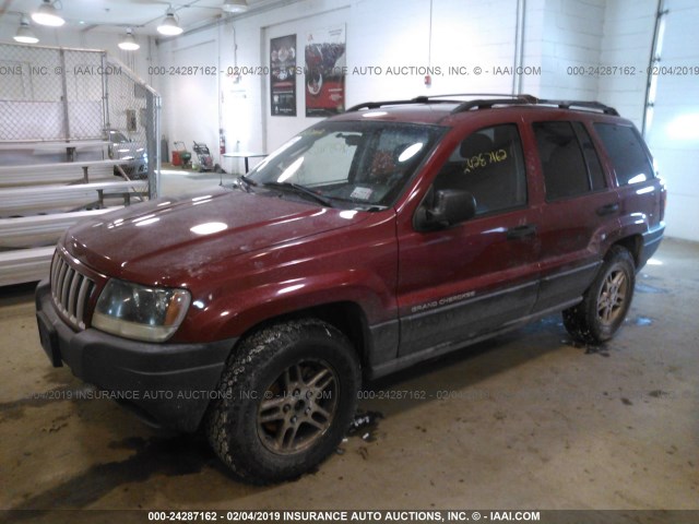 1J4GW48S04C203544 - 2004 JEEP GRAND CHEROKEE LAREDO/COLUMBIA/FREEDOM 红色 照片 2
