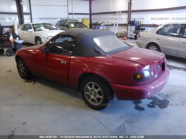 JM1NA3532S0612744 - 1995 MAZDA MX-5 MIATA RED photo 3