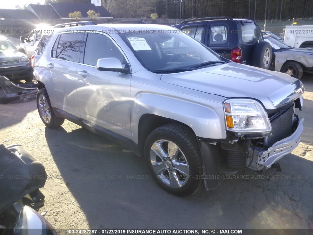 2GKALREK4E6265369 - 2014 GMC TERRAIN SLE SILVER photo 1