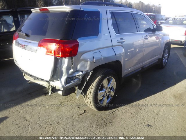 2GKALREK4E6265369 - 2014 GMC TERRAIN SLE SILVER photo 4