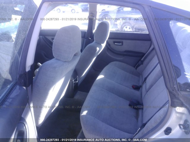 4S3BE635927214791 - 2002 SUBARU LEGACY L SILVER photo 8