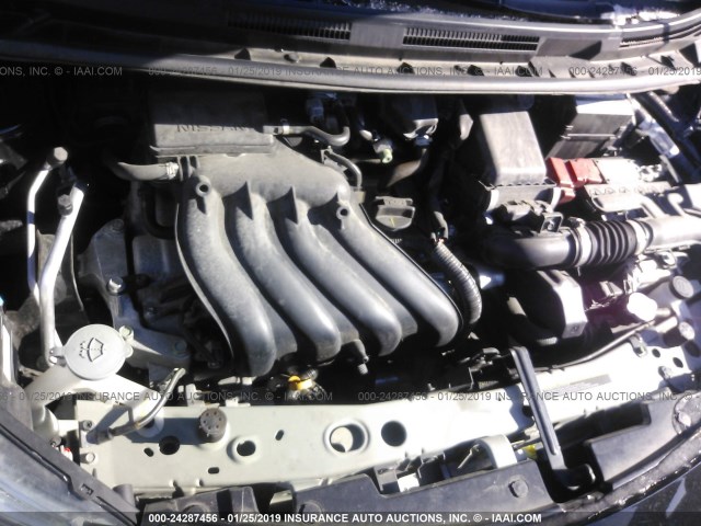 3N1CE2CP7GL409230 - 2016 NISSAN VERSA NOTE S/S PLUS/SV/SL/SR BLACK photo 10