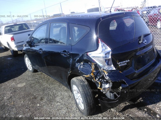 3N1CE2CP7GL409230 - 2016 NISSAN VERSA NOTE S/S PLUS/SV/SL/SR BLACK photo 3