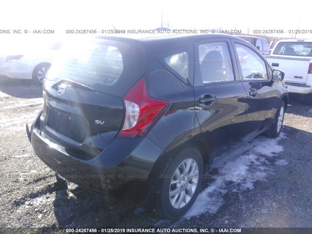 3N1CE2CP7GL409230 - 2016 NISSAN VERSA NOTE S/S PLUS/SV/SL/SR BLACK photo 4