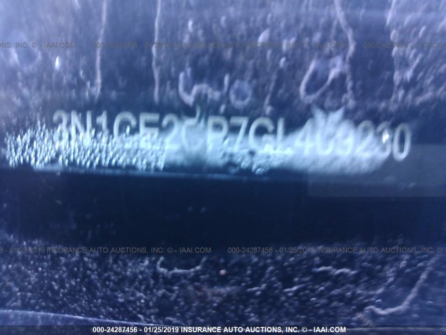 3N1CE2CP7GL409230 - 2016 NISSAN VERSA NOTE S/S PLUS/SV/SL/SR BLACK photo 9